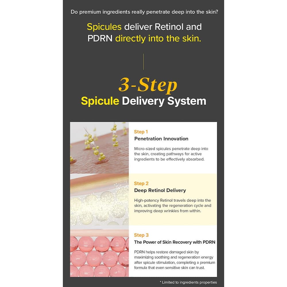 کرم اسپیکول رتینول و PDRN مری اند می ضد چروک و جوانساز پوست Mary & May Spicule Retinol PDRN Cream — تصویر ۶