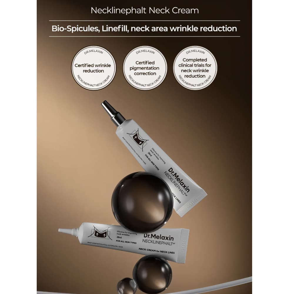 کرم گردن دکتر ملاکسین ضد چروک و جوانساز پوست Dr.Melaxin Necklinephalt Neck Cream — تصویر ۹