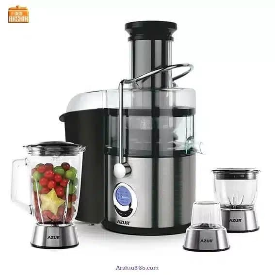 آبمیوه گیری 4 کاره آزور مدل AZ-202jb