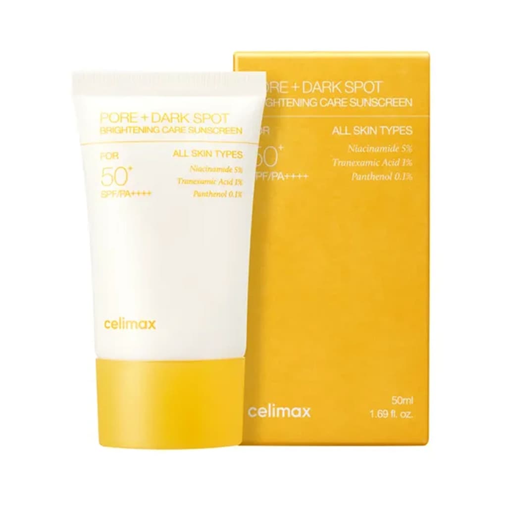 ضد آفتاب ضد لک و کنترل منافذ سلیمکس Celimax Pore + Dark Spot Brightening Care Sunscreen — تصویر ۱۰