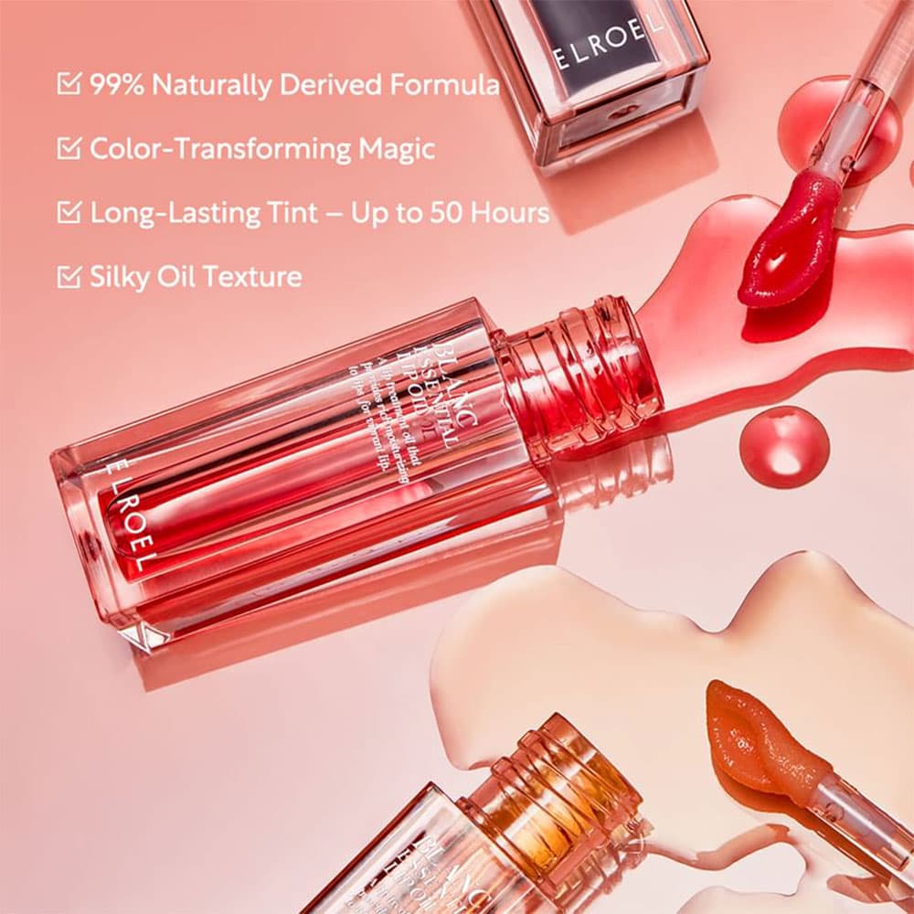 روغن لب الروئل ELROEL Blanc Essential Lip Oil — تصویر ۱۲