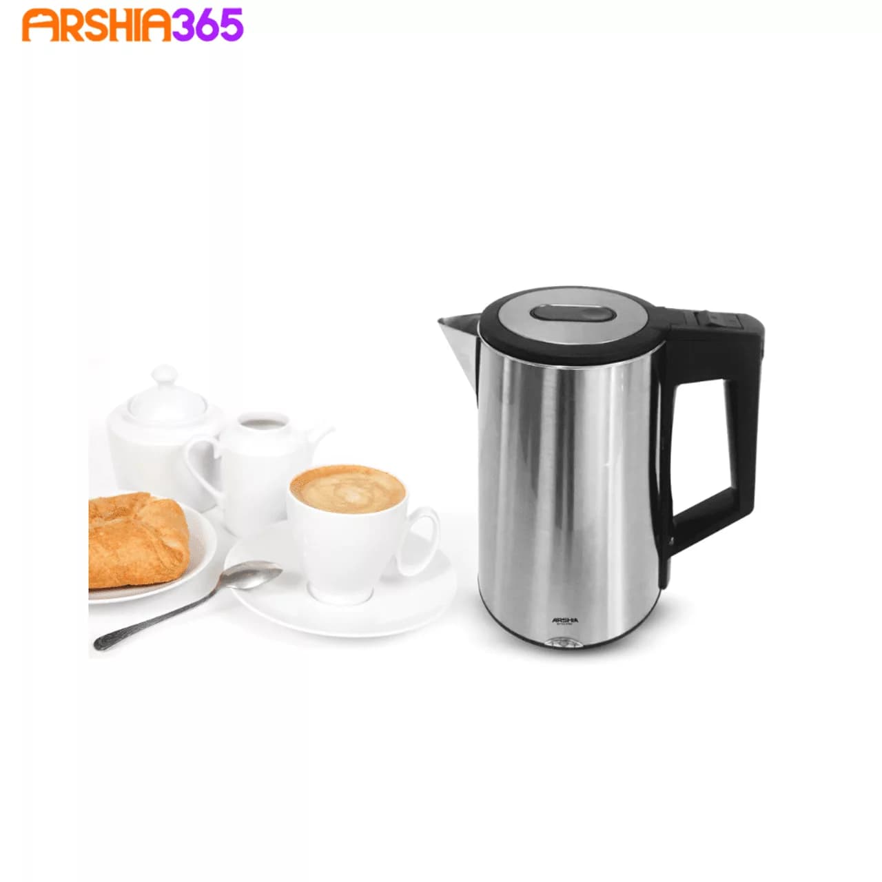 کتری برقی استیل عرشیا 2392-133 — تصویر ۴