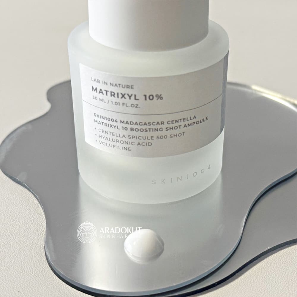 سرم ضد چروک و تسکین دهنده ماتریکسیل 10 اسکین 1004 SKIN1004 Centella Matrixyl 10 Boosting Shot Ampoule — تصویر ۴