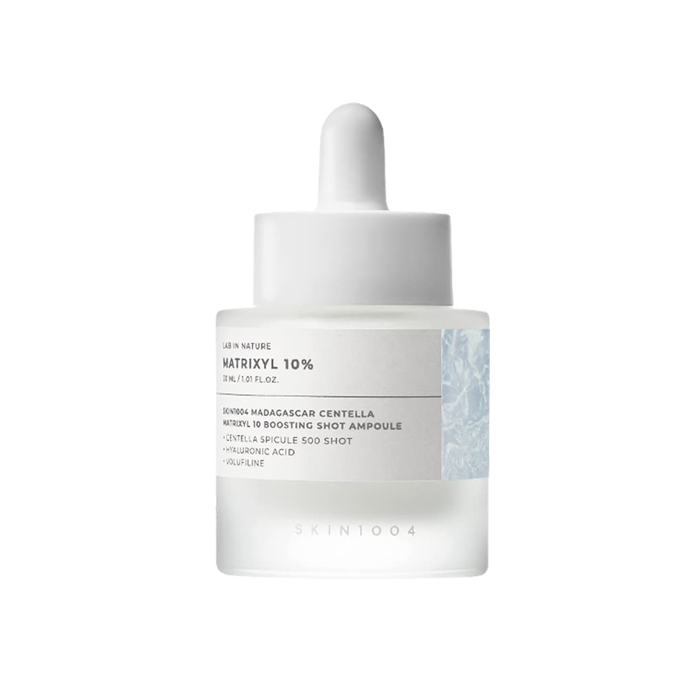 سرم ضد چروک و تسکین دهنده ماتریکسیل 10 اسکین 1004 SKIN1004 Centella Matrixyl 10 Boosting Shot Ampoule