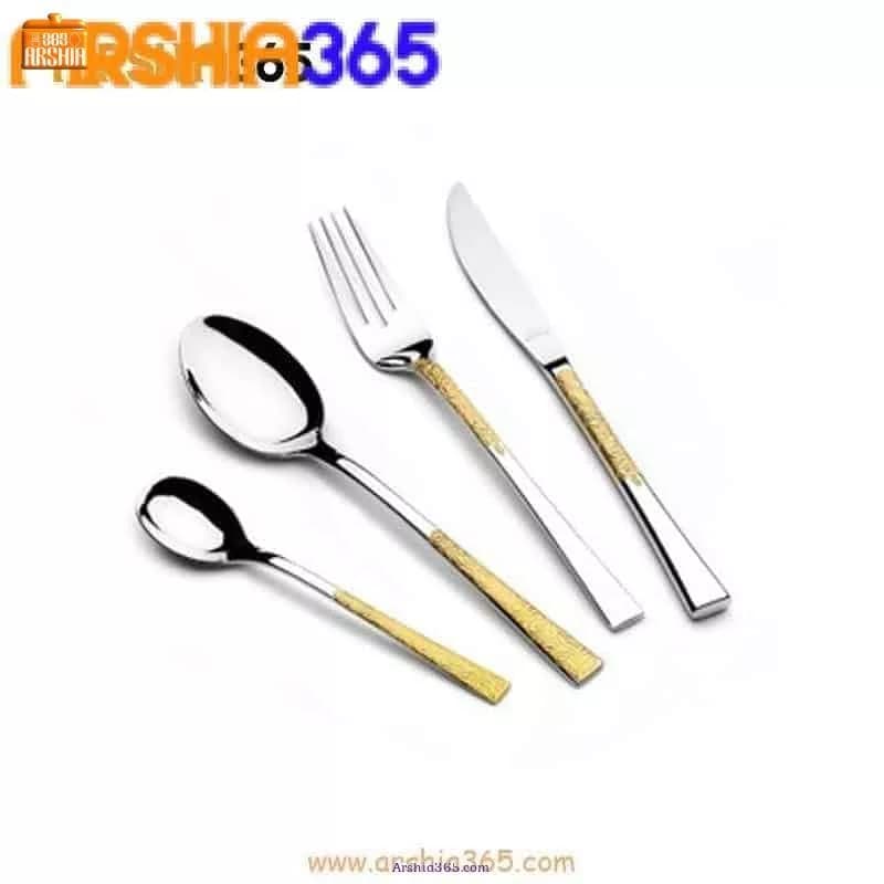 سرویس قاشق چنگال 50تکه عرشیا