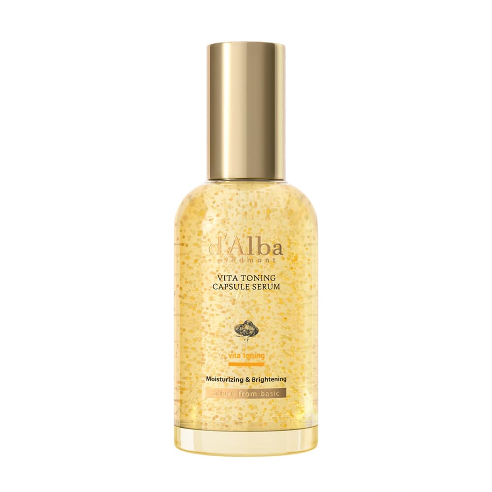 سرم کپسولی ویتا تونینگ د البا مرطوب کننده و روشن کننده پوست D’Alba Vita Toning Capsule Serum