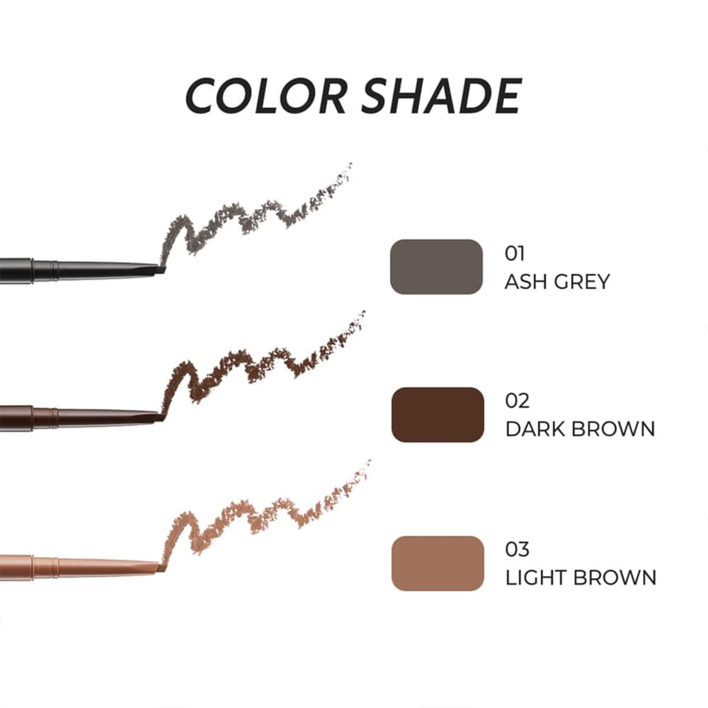 مداد ابرو الروئل ELROEL DEFINING SLIM PENCIL EYEBROW — تصویر ۳