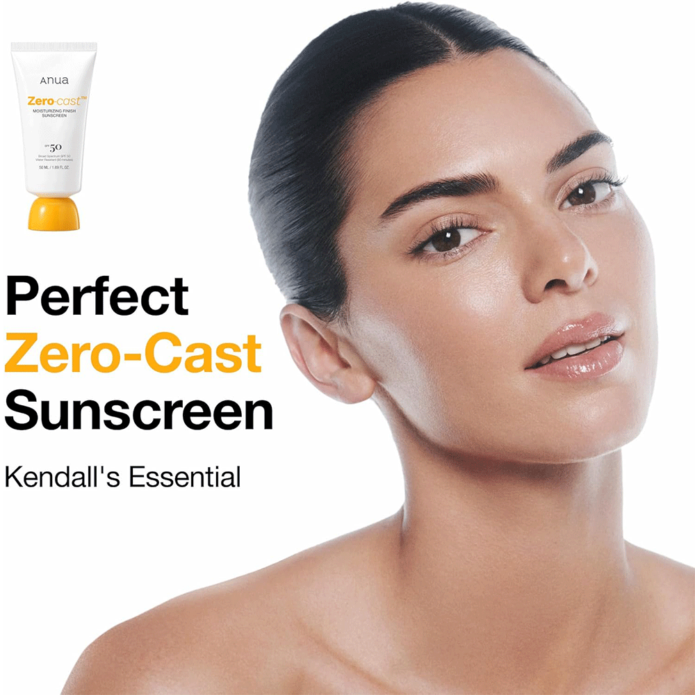 ضد آفتاب آبرسان زیرو کست آنوا Anua Zero-cast Moisturizing Finish Sunscreen — تصویر ۷