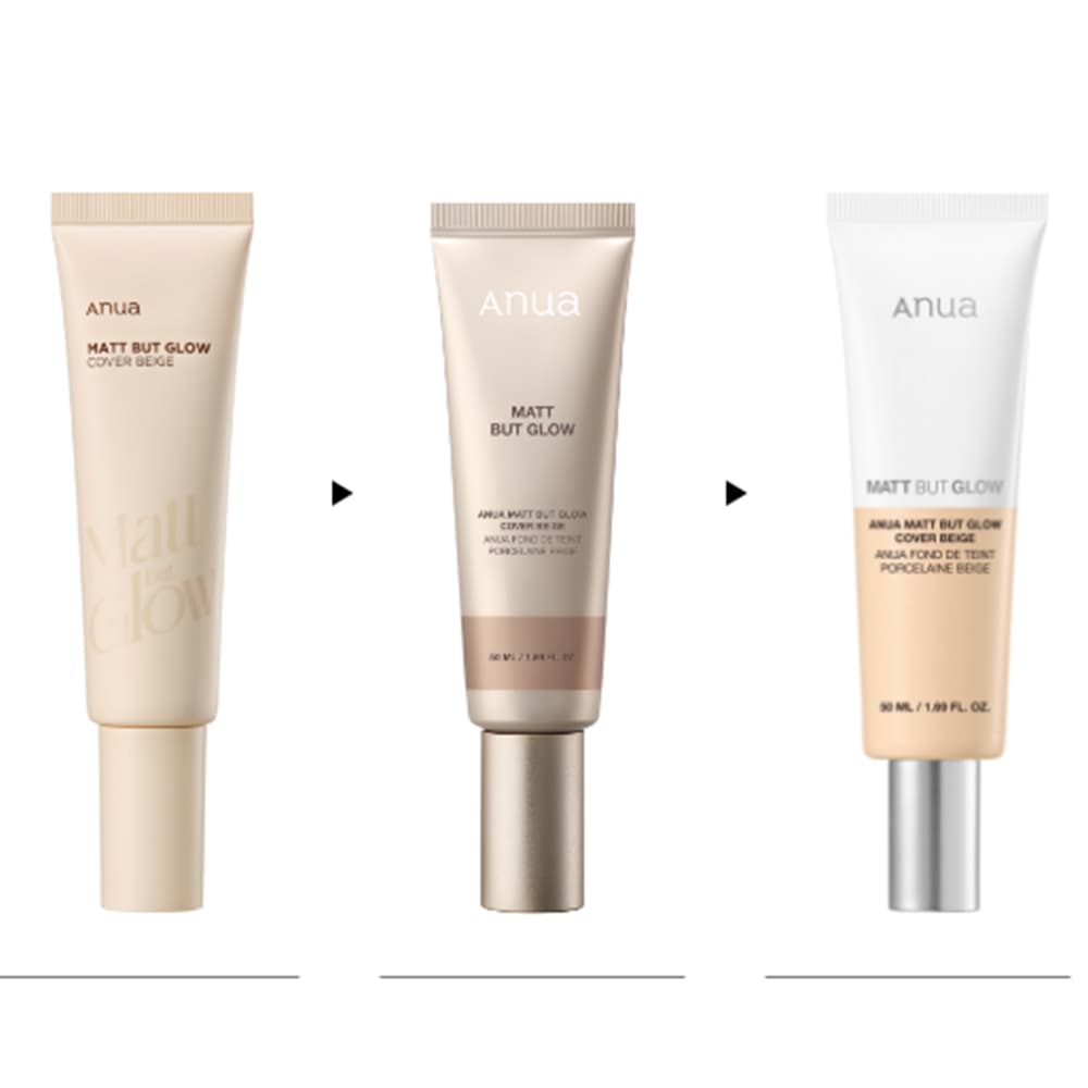 بی بی کرم ضد آفتاب مات آنوا Anua Matt But Glow Cover Beige — تصویر ۳
