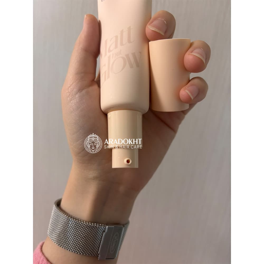 بی بی کرم ضد آفتاب مات آنوا Anua Matt But Glow Cover Beige — تصویر ۶