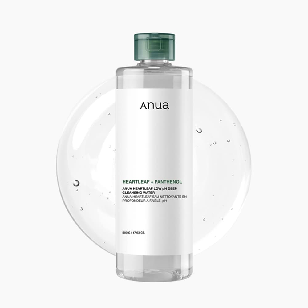 میسلار واتر هارتلیف آنوا تسکین دهنده و پاک کننده عمقی پوست Anua Heartleaf Low pH Deep Cleansing Water — تصویر ۲