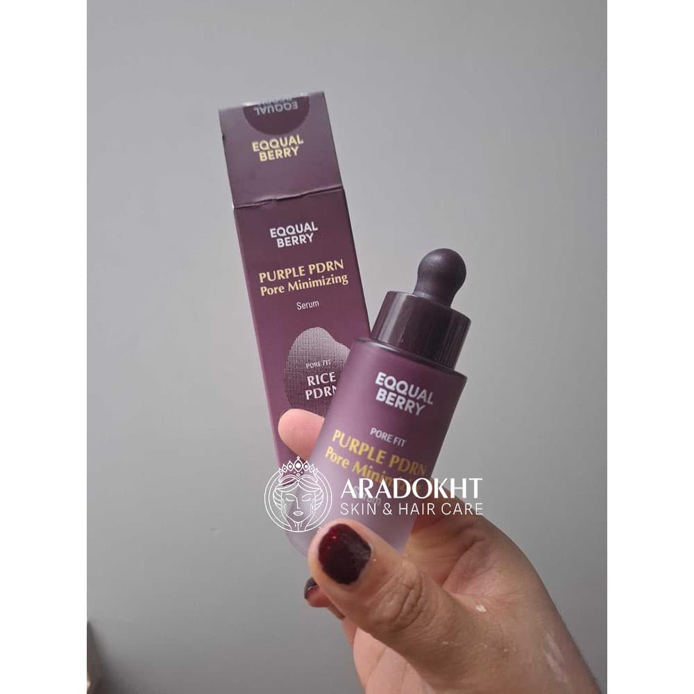 سرم کنترل منافذ PDRN بنفش اکوال بری EQQUALBERRY Purple PDRN Pore Minimizing Serum — تصویر ۶