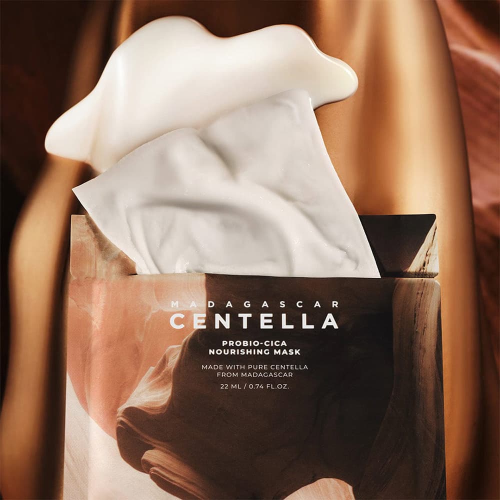 ماسک ورقه ای پروبیو سیکا اسکین 1004 Skin1004 Madagascar Centella Probio-Cica Nourishing Mask — تصویر ۳