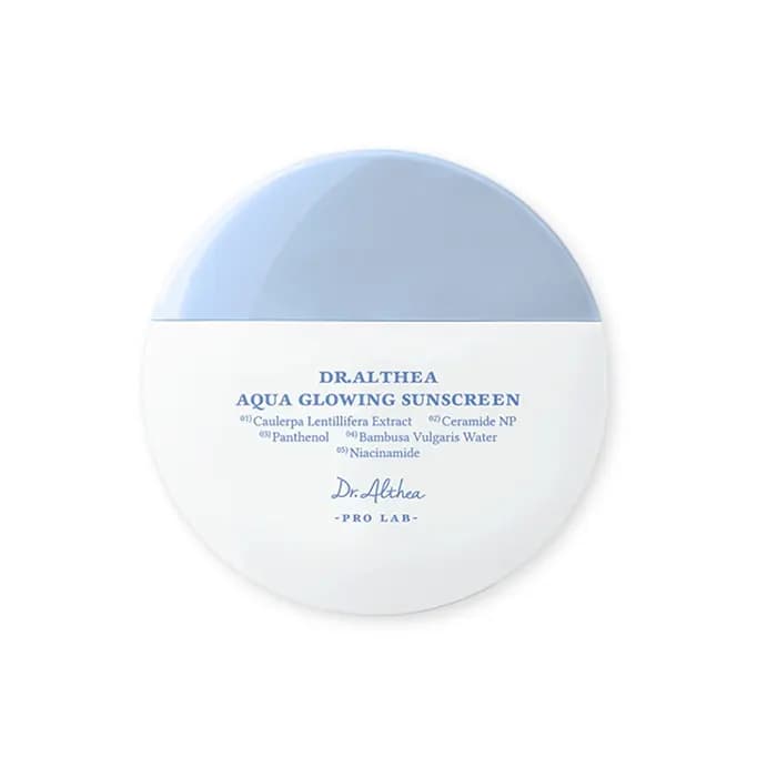 ضد آفتاب آکوا گلوینگ دکتر التیا آبرسان و روشن کننده Dr. Althea Aqua Glowing Sunscreen — تصویر ۱۲