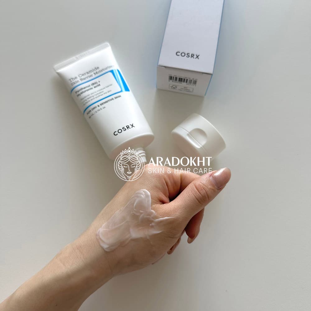 کرم مرطوب کننده سراماید و تقویت کننده بریر کوزارکس COSRX The Ceramide Skin Barrier Moisturizer — تصویر ۳