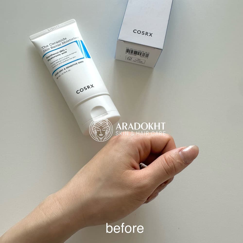 کرم مرطوب کننده سراماید و تقویت کننده بریر کوزارکس COSRX The Ceramide Skin Barrier Moisturizer — تصویر ۴