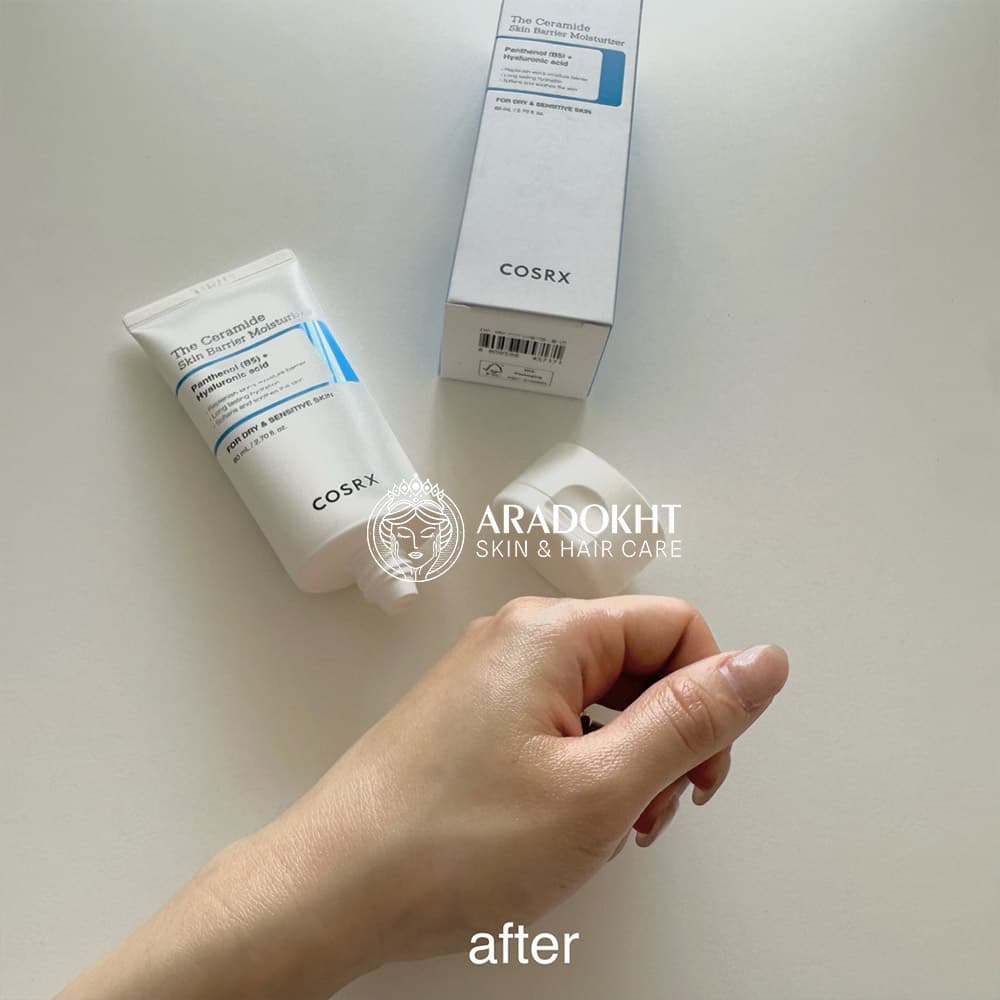 کرم مرطوب کننده سراماید و تقویت کننده بریر کوزارکس COSRX The Ceramide Skin Barrier Moisturizer — تصویر ۵