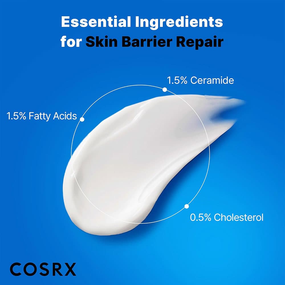 کرم مرطوب کننده سراماید و تقویت کننده بریر کوزارکس COSRX The Ceramide Skin Barrier Moisturizer — تصویر ۹