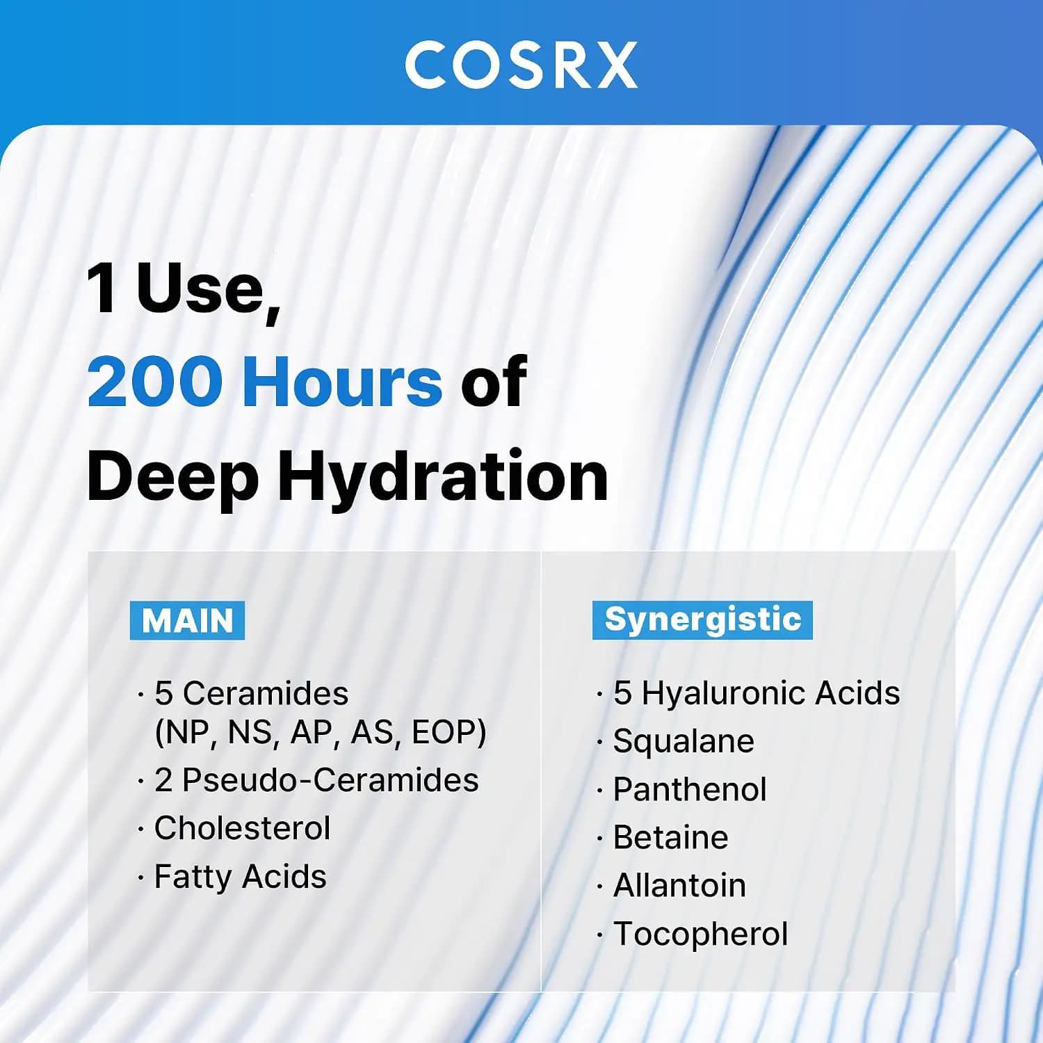 کرم مرطوب کننده سراماید و تقویت کننده بریر کوزارکس COSRX The Ceramide Skin Barrier Moisturizer — تصویر ۱۱