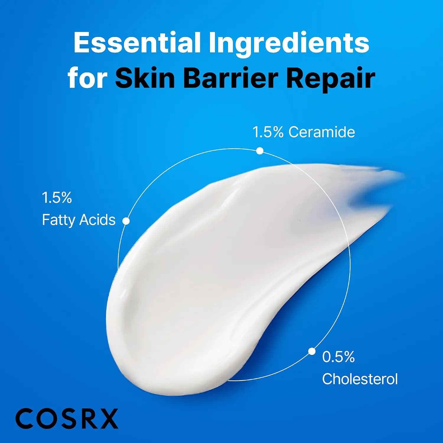 کرم مرطوب کننده سراماید و تقویت کننده بریر کوزارکس COSRX The Ceramide Skin Barrier Moisturizer — تصویر ۱۲