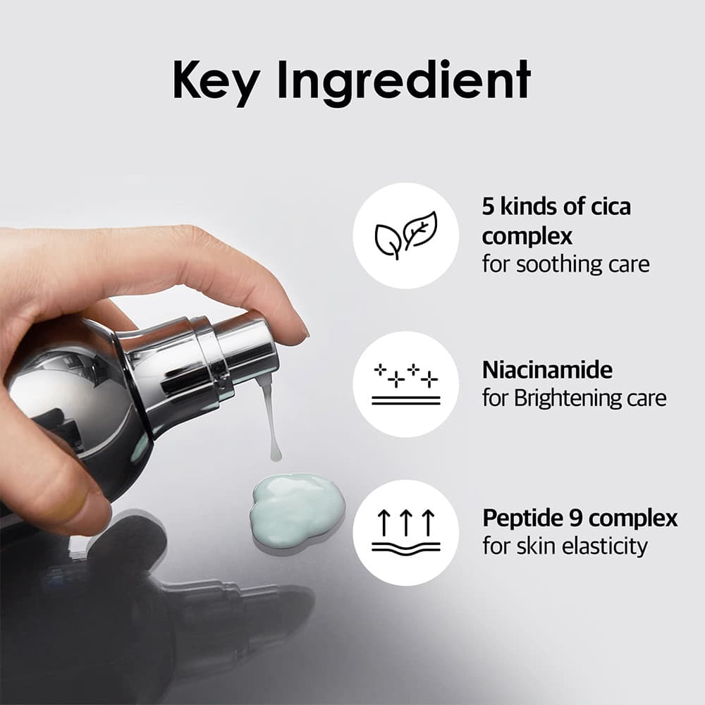 اسنس 9 پپتاید سیکا مدی پیل روشن کننده و تسکین دهنده Medi-Peel Peptide 9 Volume White Cica Essence Pro — تصویر ۶