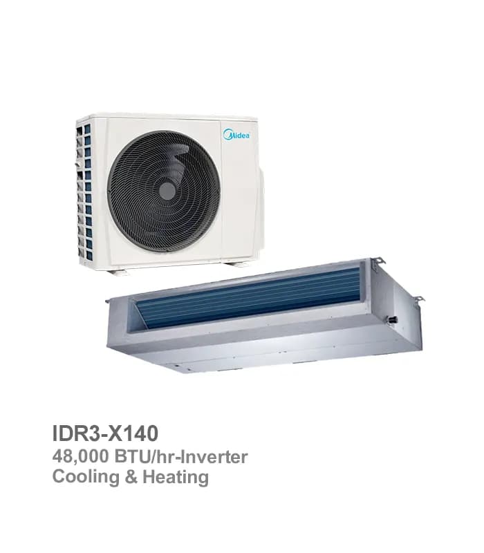 داکت اسپلیت 54000 حاره ای فول اینورتر میدیا مدل IDR3-X160