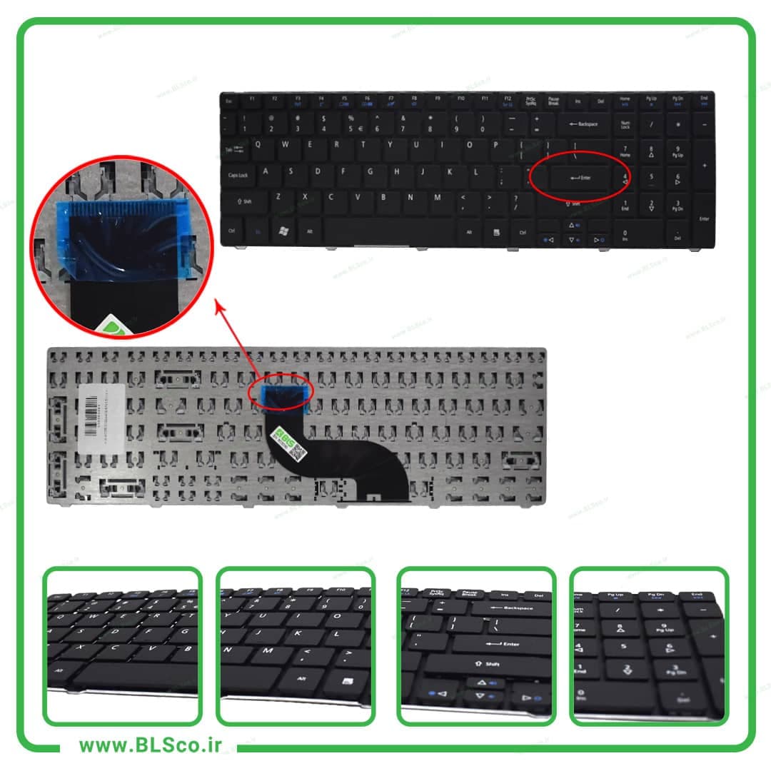 کیبورد لپ تاپ ایسر Acer 5810