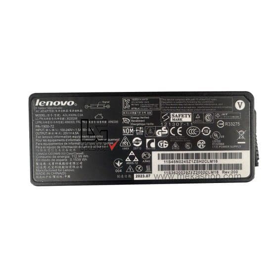 شارژر لپ تاپ لنوو Lenovo USB 20V 4.5A — تصویر ۴