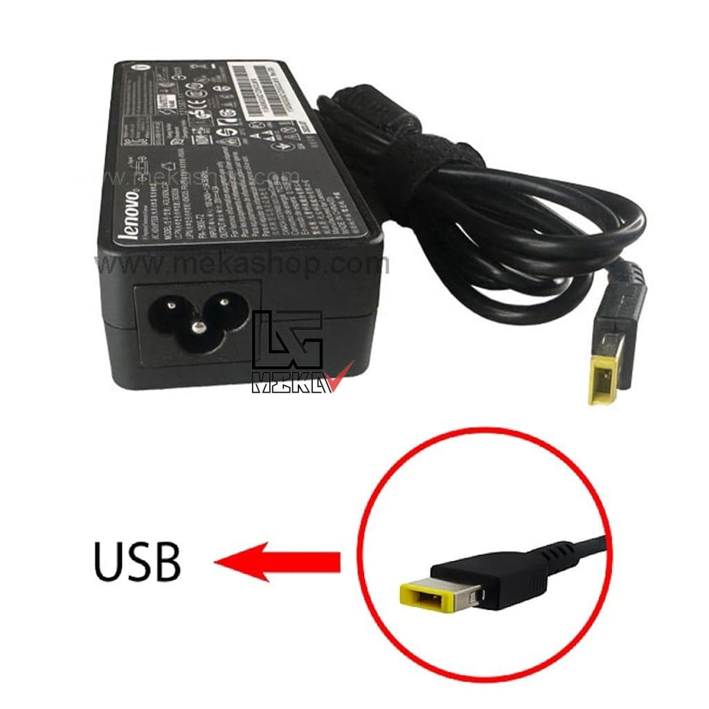 شارژر لپ تاپ لنوو Lenovo USB 20V 4.5A — تصویر ۶