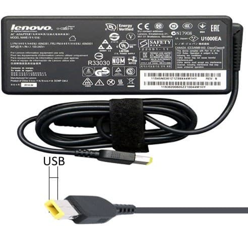 شارژر لپ تاپ لنوو Lenovo USB 20V 4.5A — تصویر ۱۰