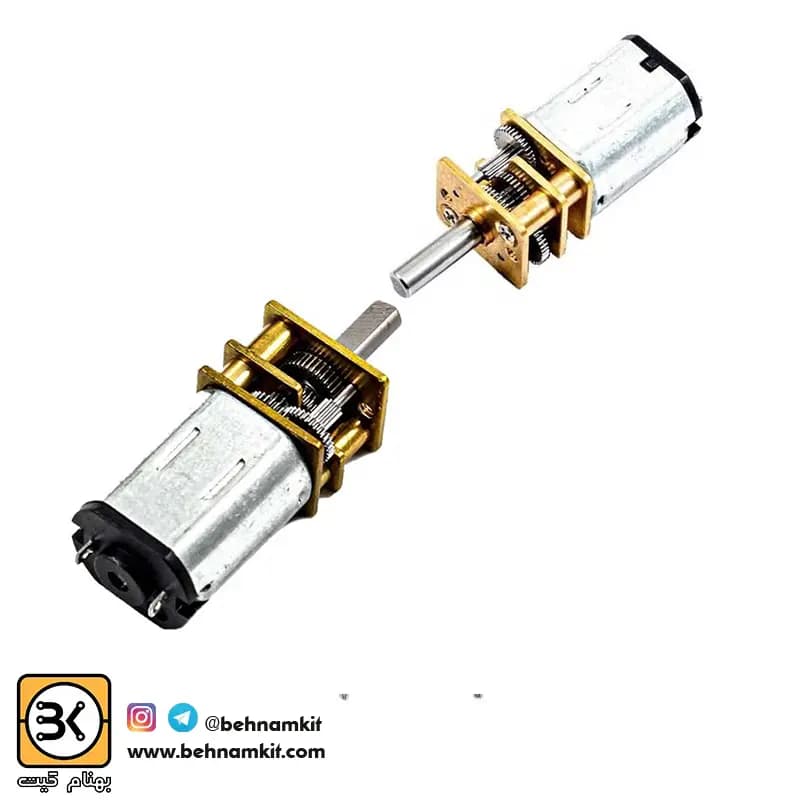 موتور گیربکس ZGA12FT با 200 دور در هر دقیقه — تصویر ۶