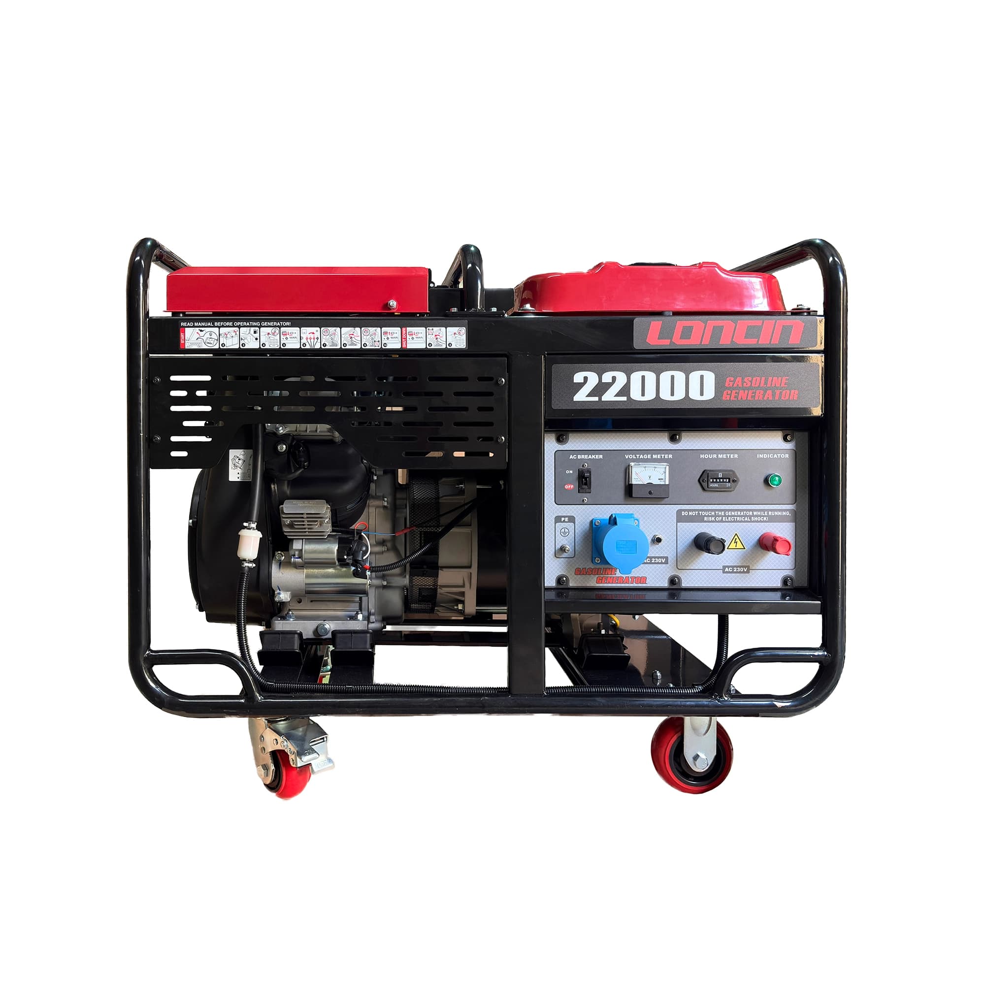 موتور برق بنزینی لانسیین 15 کیلو وات LC22000 — تصویر ۱۰