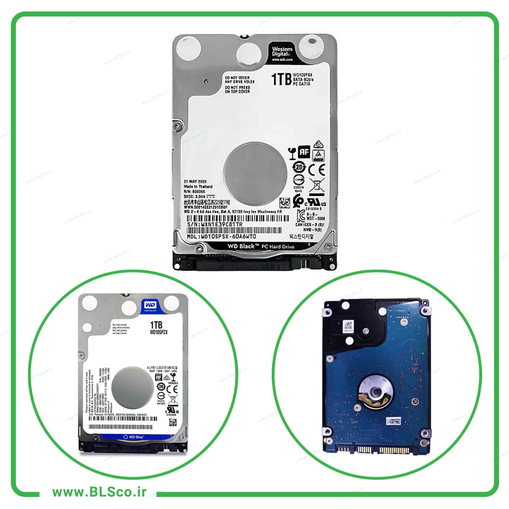 هارد دیسک اینترنال وسترن دیجیتال (Western Digital) 1 ترابایت