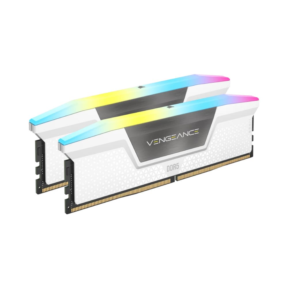 Ram Corsair Vengeance RGB 2x16GB 6400Mhz CL36 White — تصویر ۸