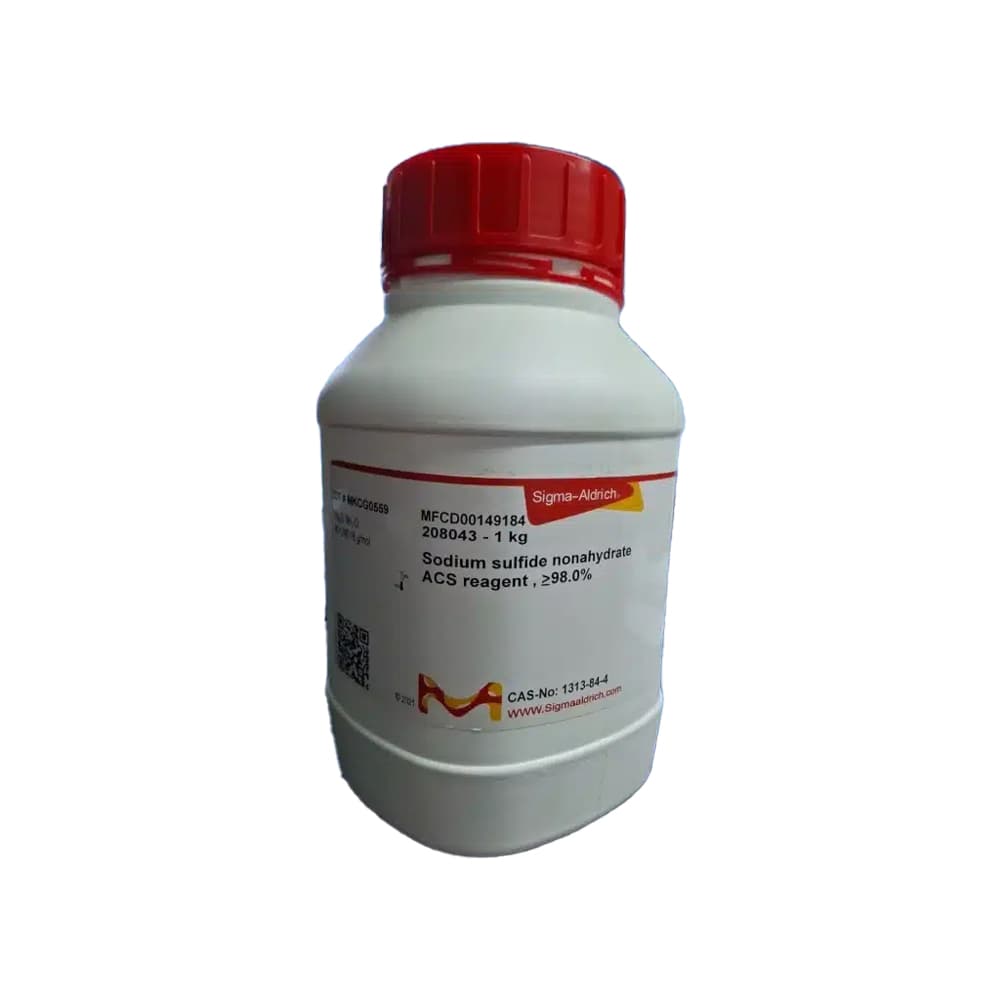سدیم سولفید نوناهیدرات 98% ACS برند سیگماآلدریچ 208043