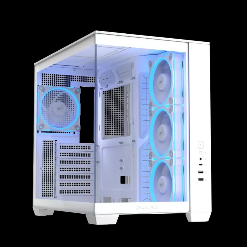 Case Asus A32 Plus TG ARGB White