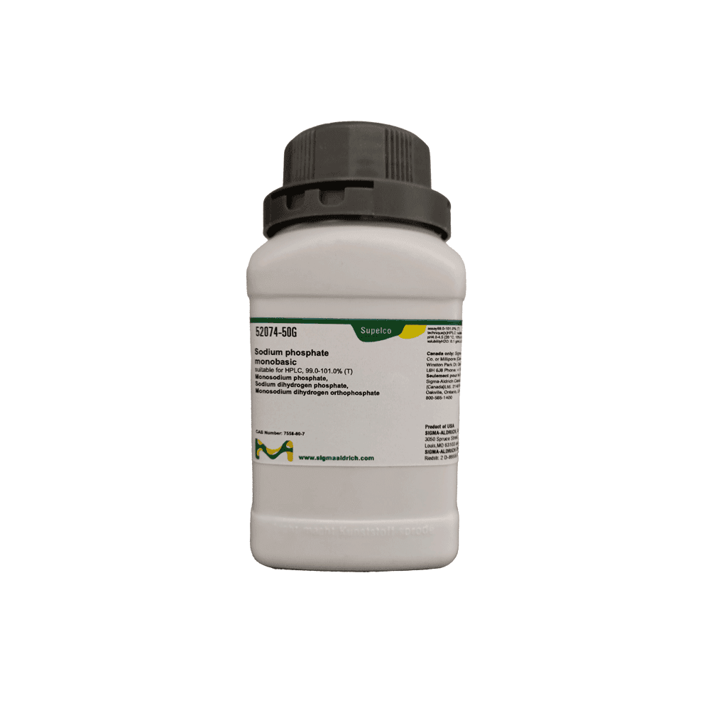 سدیم فسفات مونوبیسیک برای HPLC برند مرک آلمان کد 52074 — تصویر ۵