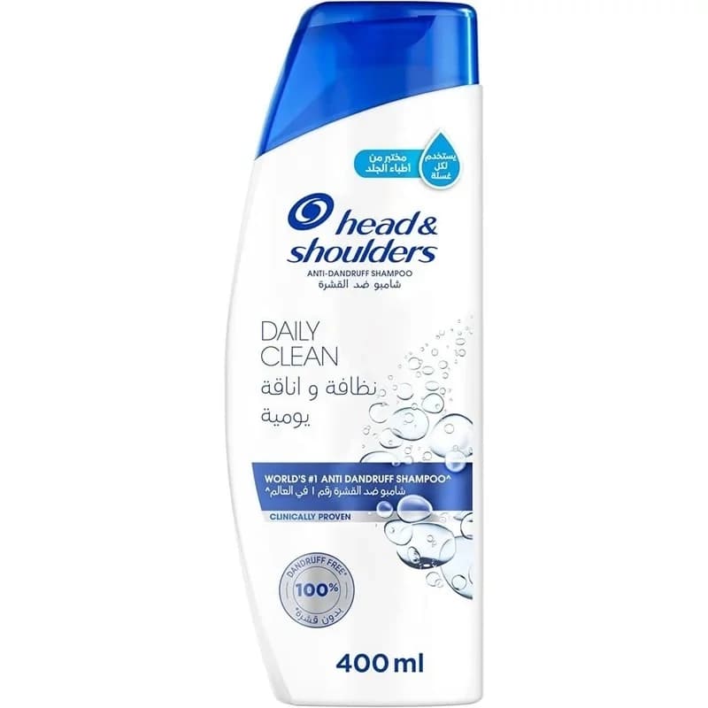 شامپو ضد شوره مدل Daily Clean عربی 400 میل (اصل) — تصویر ۱۰