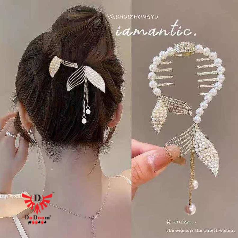 گیره گوجه ای بال فرشته نگینی G249 — تصویر ۱۱