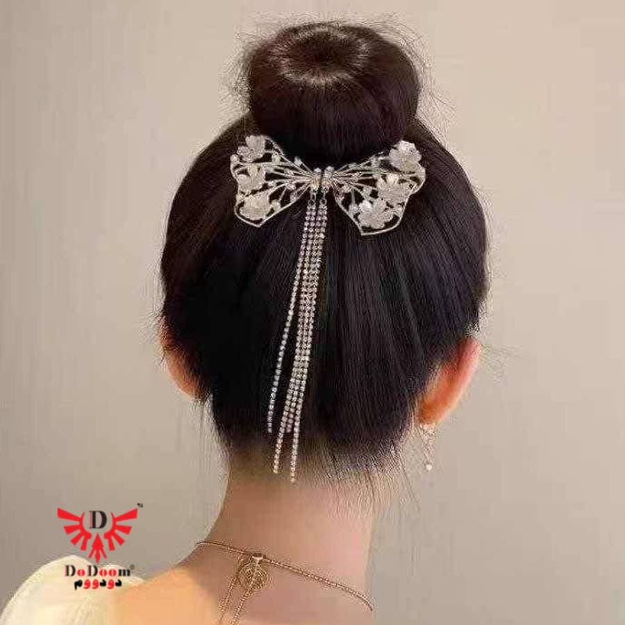 گیره گوجه ای پاپیون سرامیکی G248