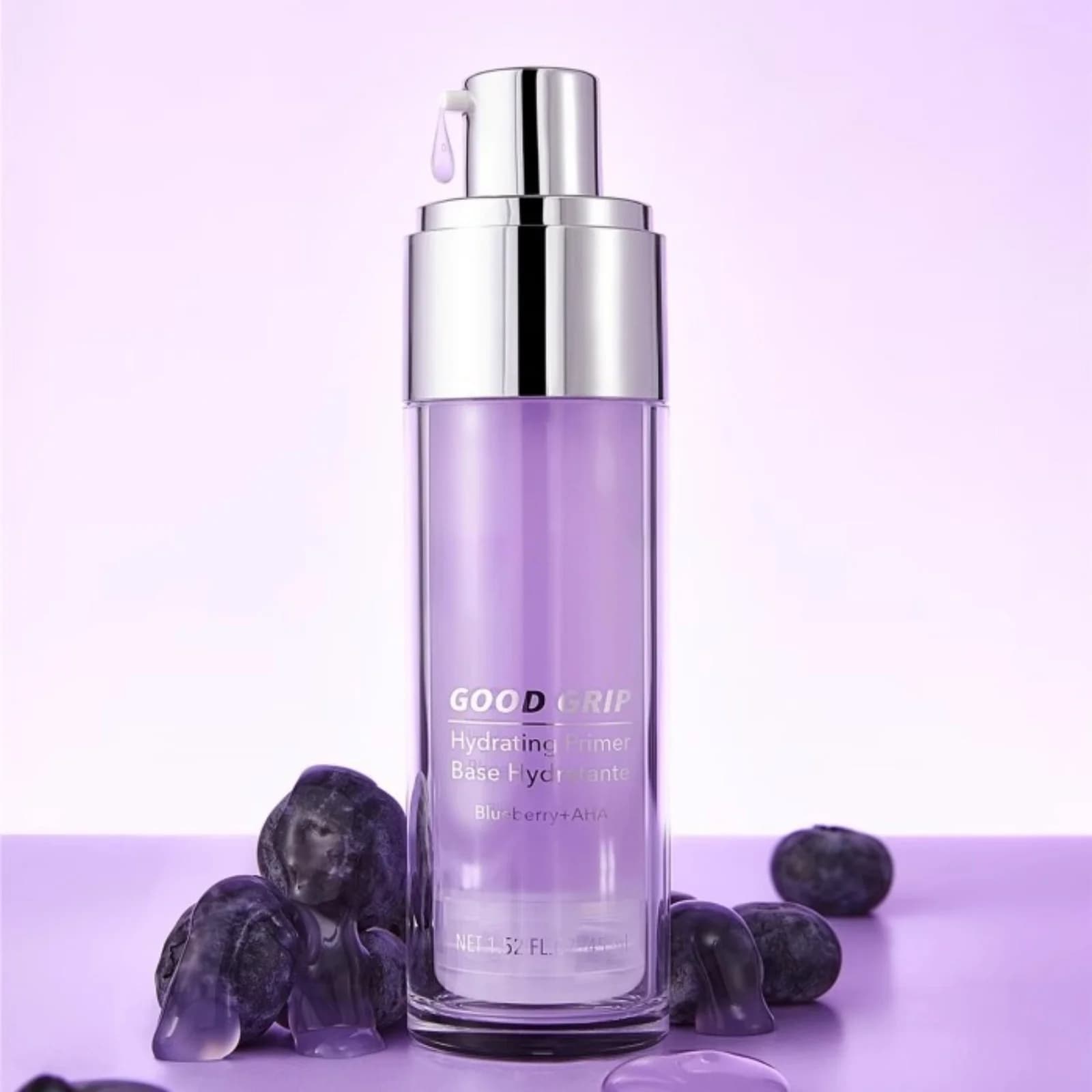 پرایمر آبرسان Good Grip Hydrating Primer در دورنگ بنفش و سبز 100میل — تصویر ۹