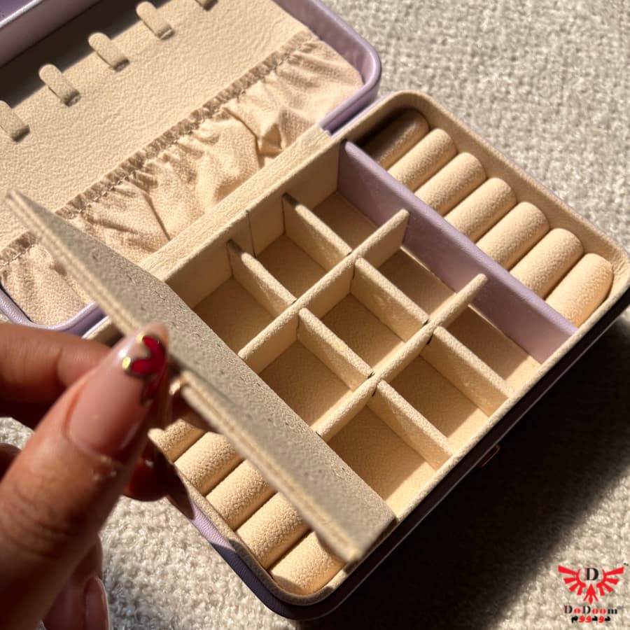 جعبه جواهرات چرمی B08 — تصویر ۵