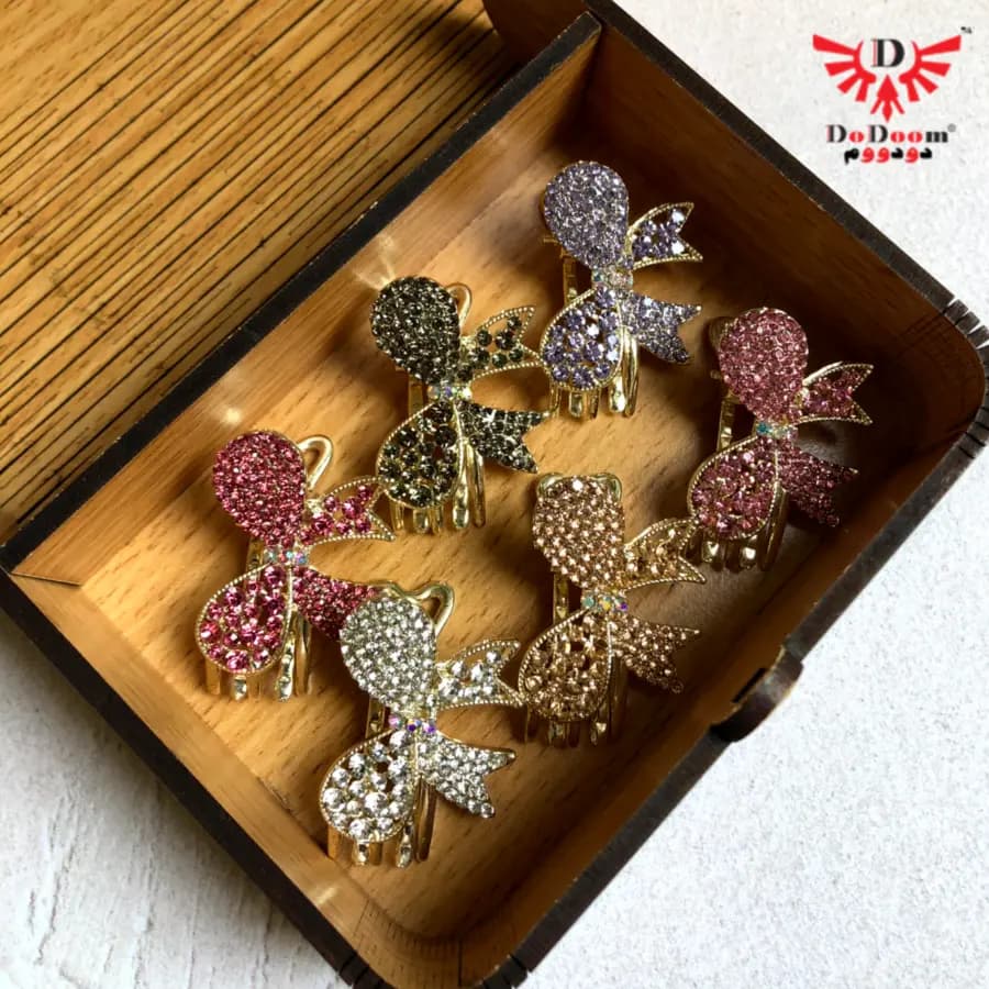 گیره انبری نگینی پاپیون G219