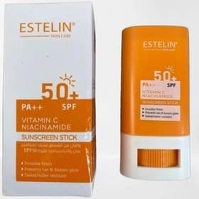 ضدآفتاب استیکی استلین SPF 50 مدل ویتامین C و نیا‌سینامید(ارجینال)
