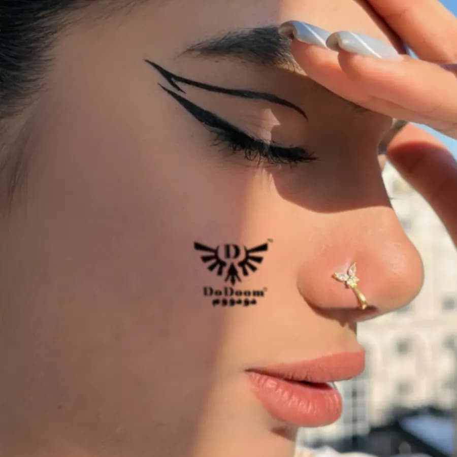 پیرسینگ فیک بینی گلپر P08 — تصویر ۳