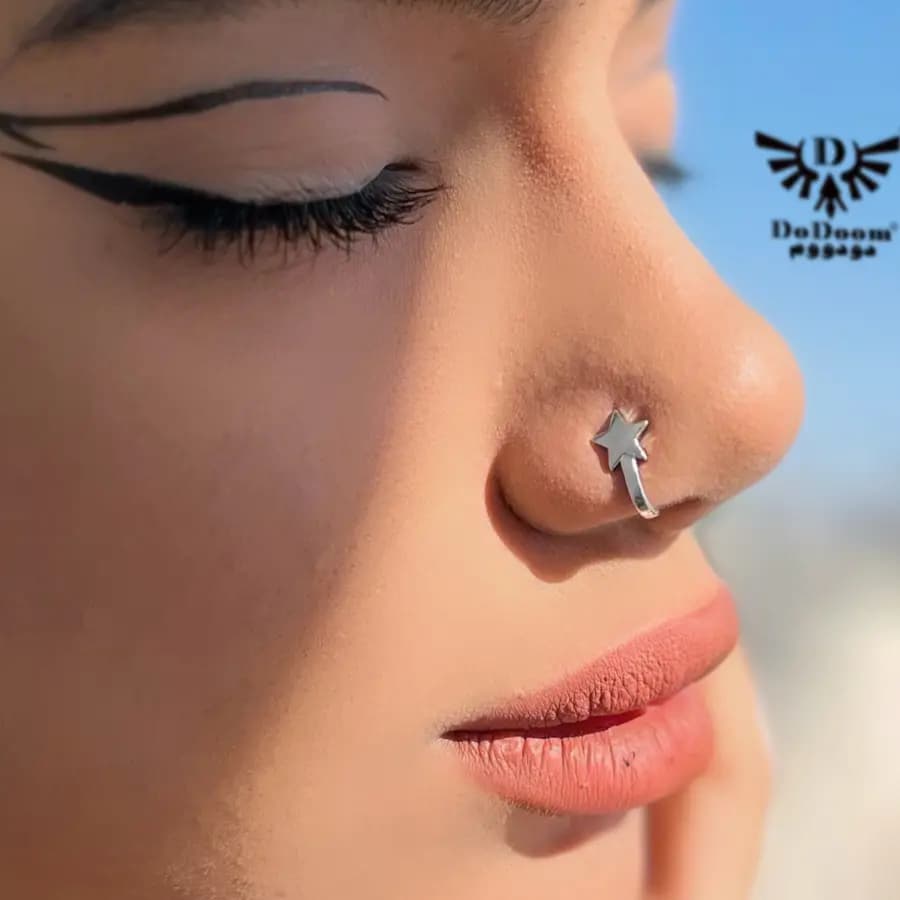 پیرسینگ بینی ستاره P07 — تصویر ۲