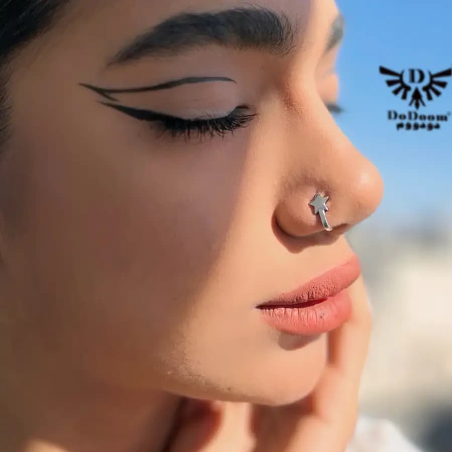 پیرسینگ بینی ستاره P07 — تصویر ۵