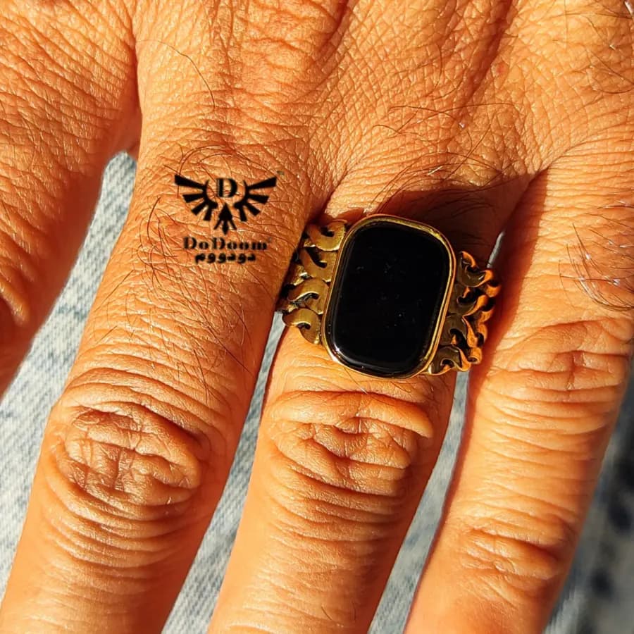 انگشتر استیل مردانه R21