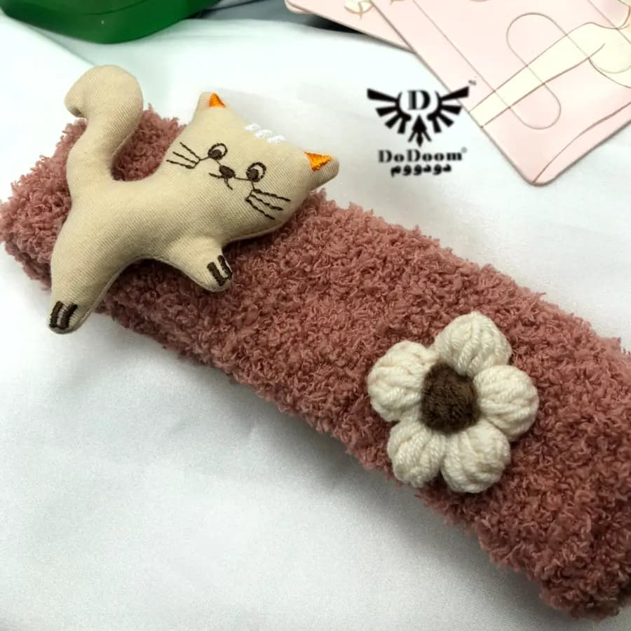 هدبند حوله‌ای گربه T35 — تصویر ۴