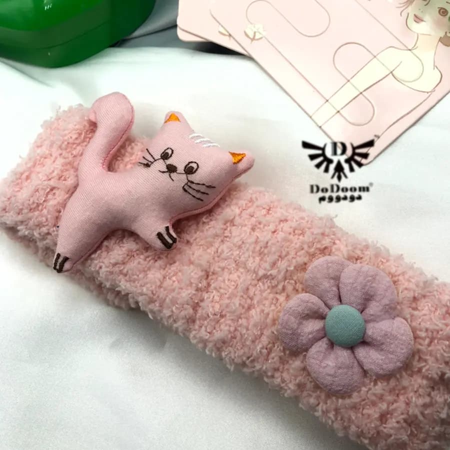هدبند حوله‌ای گربه T35 — تصویر ۵